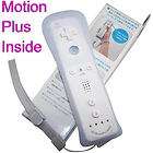 white oem motion plus inside remote controller for nintendo wii