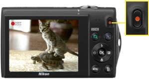 Nikon Coolpix S5100 Digitalkamera 2.7 Zoll schwarz  Kamera 