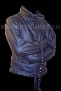 All leather Straight Jacket large restraint houdini  
