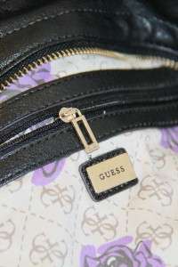 Ladies Cayenne Satchel Handbag Purse Black # GU 9957  