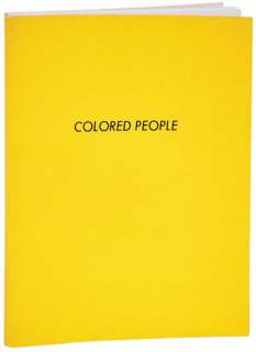 Edward Ruscha Colored People 1st Edition Wraps 1972  