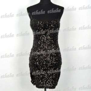 Gorgeous Prom Lycra Mini Dress With Sparkling Sequins  