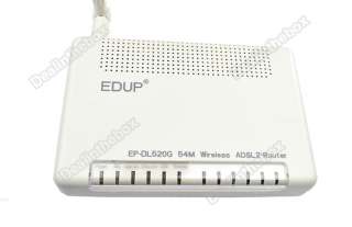   802.11g/b Modem 54Mbps USB Routing Wifi ADSL2+ Wireless Router  