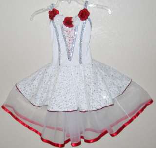 New girls dance costume outfit dress Size XL  