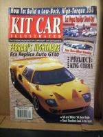 Kit Car Illustrated Magazine, April 1995 King Cobra  