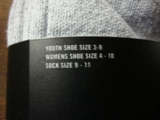 Dz Adidas Grey 1/4 Socks (9 11) (Womens 4 10 & Youth 716106223983 