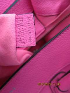 Authentic Celine Mini Luggage in Fluo Pink  