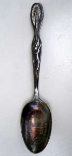   Exposition art deco silverplate spoon San Francisco California  
