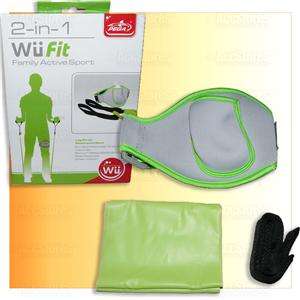 Wii 2 in 1 EA Sports Active Accessory Pack NEW  