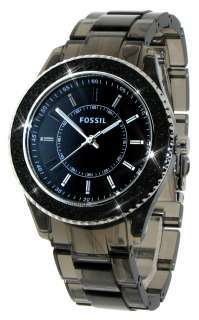 FOSSIL Uhr Damenuhr ES2454 Uhren Kristalle black magic  