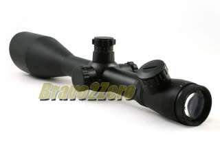   M1 Style 6 24x60 Red Mil Dot Side Wheel Focus Rifle Scope  