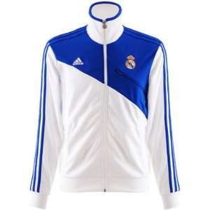 Adidas Real Madrid Track Top Jacke weiß/blau 2010/2011 Farbe weiß 