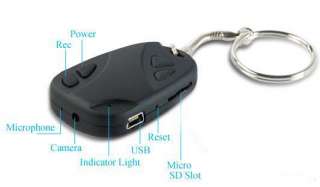 New Key Chain Mini Hidden DVR Spy Camera Camcorder 4GB  