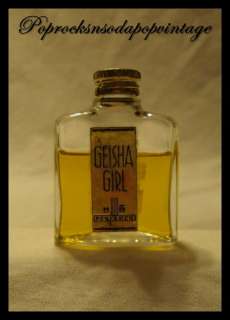 Vintage 30s 40s Geisha Girl Perfumer Perfume Gardenia  