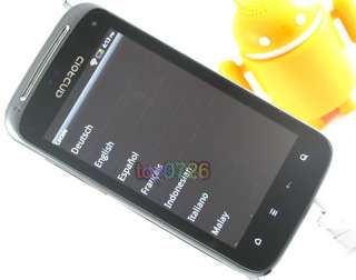 inches A3 Android 2.3 OS 3G WCDMA Smart Phones dual SIM MTK6573 WiFi 