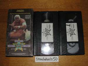 WCW Best Of Starrcade 1983 1987 VHS WWE WWF NWA RARE  