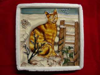 Ceramic Glazed Decorative 6 x 6 Tile 349  Cat  