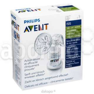 Philips Avent Handmilchpumpe inkl. Avent Babyflasche in Dresden 