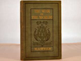 Wells FIRST American EDITION War Of The Worlds  