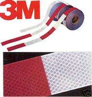 3M 2 X 150 RED/WHITE CONSPICUITY REFLECTIVE TAPE  