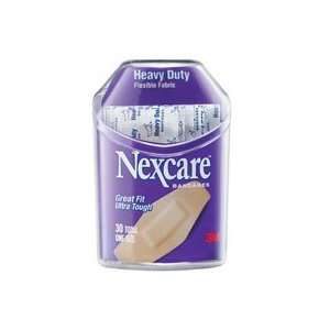 3M Nexcare Heavy Duty Flexible Fabric Bandages, Size 1 Inches x 3 