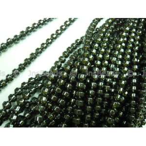    Hematite 4mm Round Disc Abacus Beads 16 Arts, Crafts & Sewing