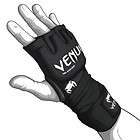 Venum MMA Black Contact Shock Gel Hand Wrap Gloves
