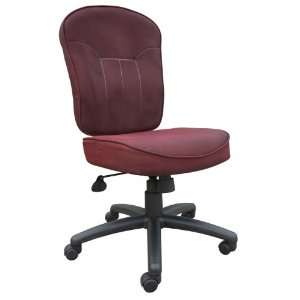    BOSS BURGUNDY FABRIC TASK CHAIR   Delivered