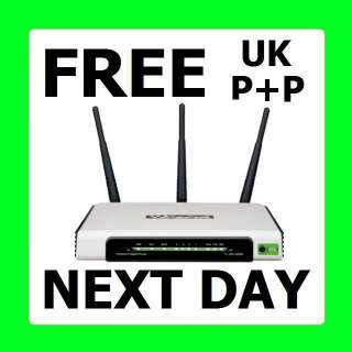 TP LINK ULTIMATE WIRELESS WiFi N GIGABIT ROUTER 300Mbps £46.99