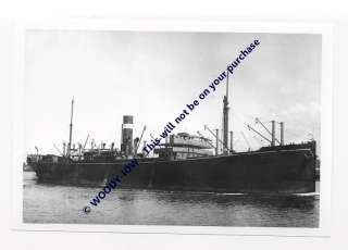 rp1974   BISN Cargo Ship   Nirvana , 1914   photo 6x4  