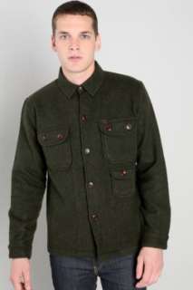 Barbour wool overshirt which can be worn as a jacket or shirt with 