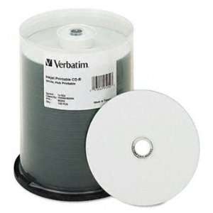  Verbatim® CD R Printable Recordable Disc DISC,CD R,700MB 