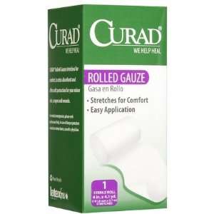  Curad Rolled Gauze Bandage, 1 ct (Quantity of 5) Health 