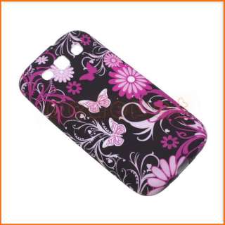   Flower Gel TPU Case Cover FOR Samsung Galaxy S 3 III S3 I9300  