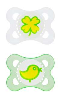MAM ECO Silicone Orthodontic Pacifier 2+M  Available in 3 Different 