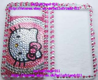NEW Hello kitty BLing Full Case For HTC HD7 #5  
