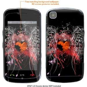   Skin STICKER for AT&T LG Encore case cover Encore 380 Electronics