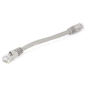  0.5FT Cat6 550MHz UTP Ethernet Network Cable   Gray 