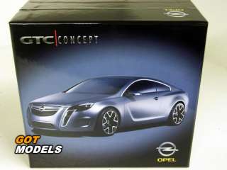 OPEL GTC CONCEPT 1/43 SCHUCO MODEL CAR WITH DISPLAY BOX  