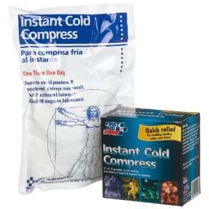  First Aid Only 6 X 9 Instant Cold Compress, 20 Count 