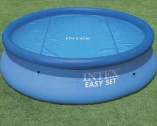 Megastore 247   NEW INTEX 15 FT SOLAR SWIMMING POOL COVER EASY TO USE