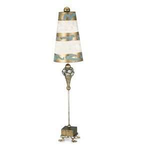  Flambeau TA1002 Pompadour Luxe Buffet Lamp, Silver 