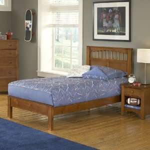  Hillsdale Taylor Falls Low Profile Bed in Medium Pine 
