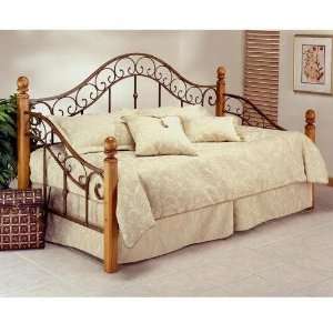  Hillsdale Furniture 138DBLHTR Marco Day Bed, Light Rust 