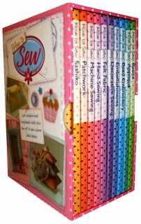 How to Sew Box of 10 Sew Clever Little Books New RRP  £14.99