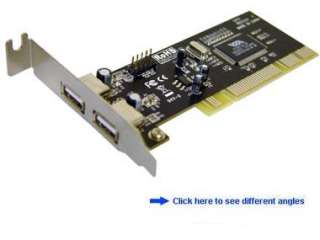 New Koutech 5 Port USB 2.0 PCI 4 x Ext + 1 x Int Card