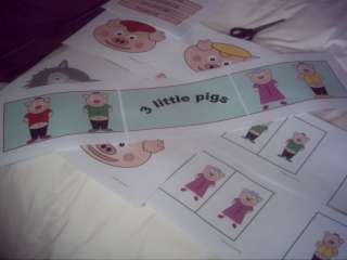 This little piggy went to Market colouring picture and missing word 