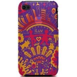  Jwin New Iluv Soft Coated Purple Dream Tpu Case For Iphone 