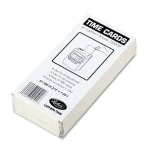  Universal 2 Sided Time Cards for 7000E Time Recorder 