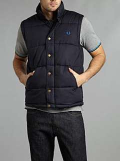 Fred Perry Padded gilet Navy   